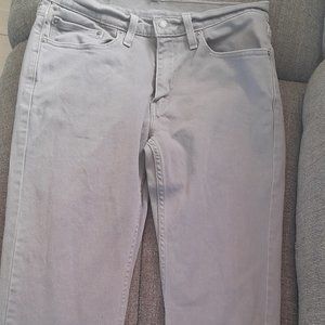 Gray Levi jeans